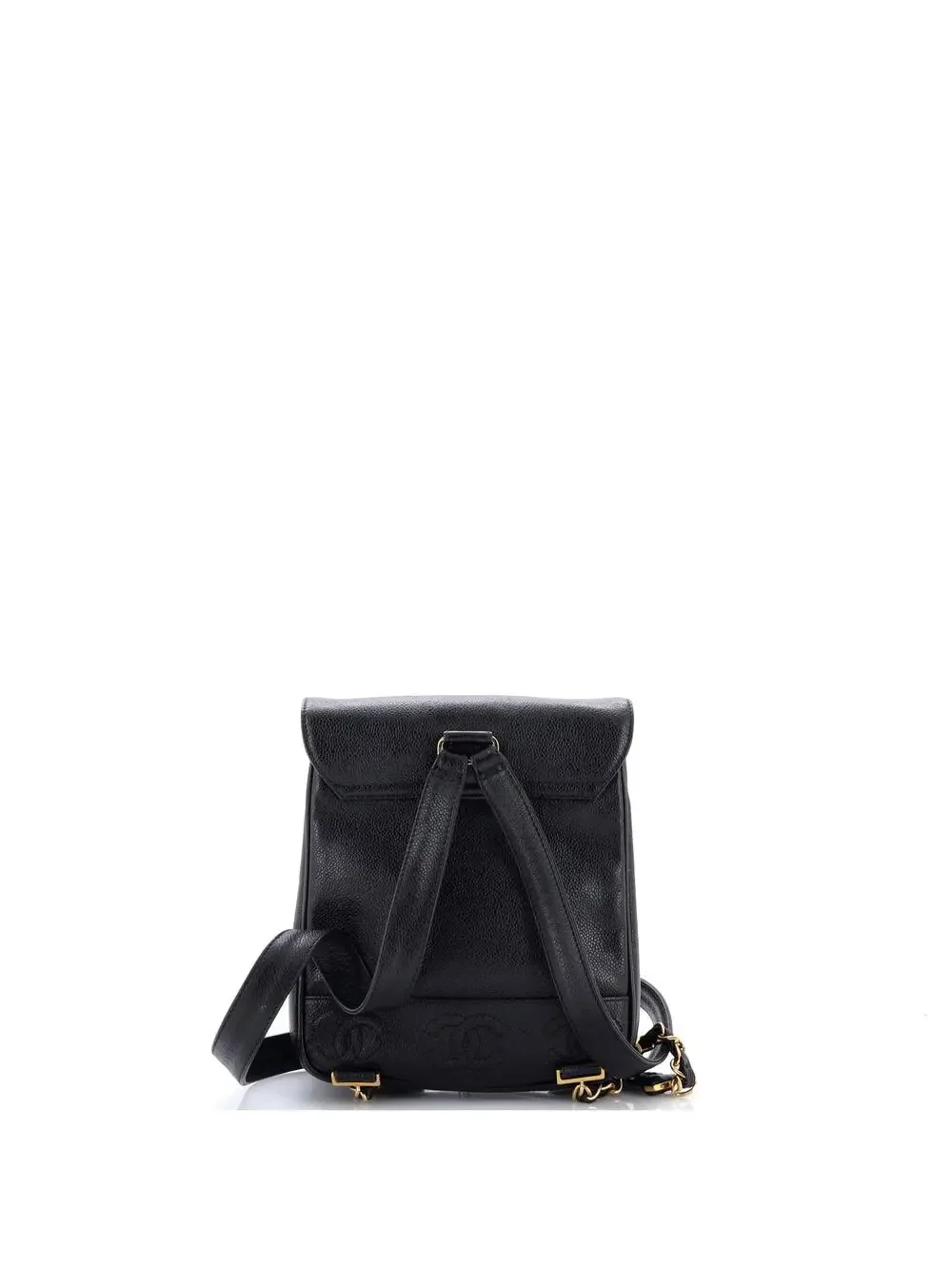 Chanel Vintage Triple Stitched Cc Flap #303896C36B